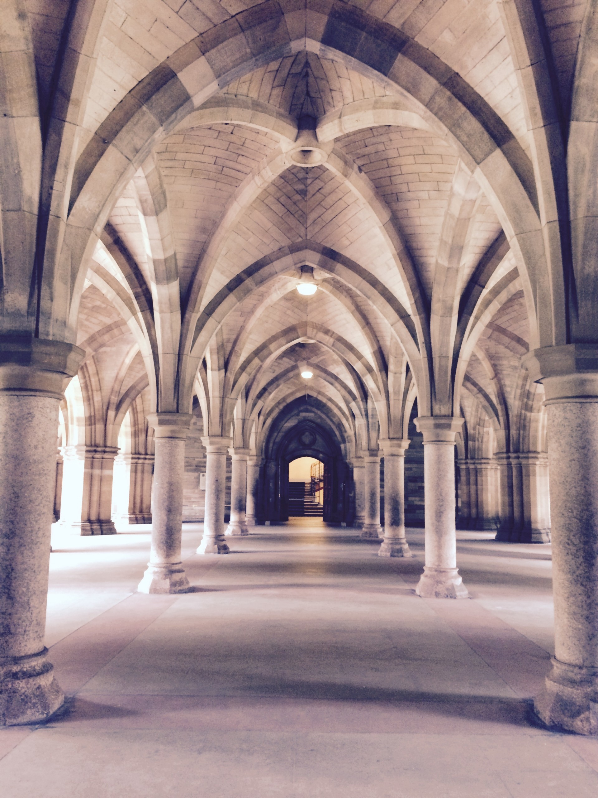 image of archways at University of Glasgow