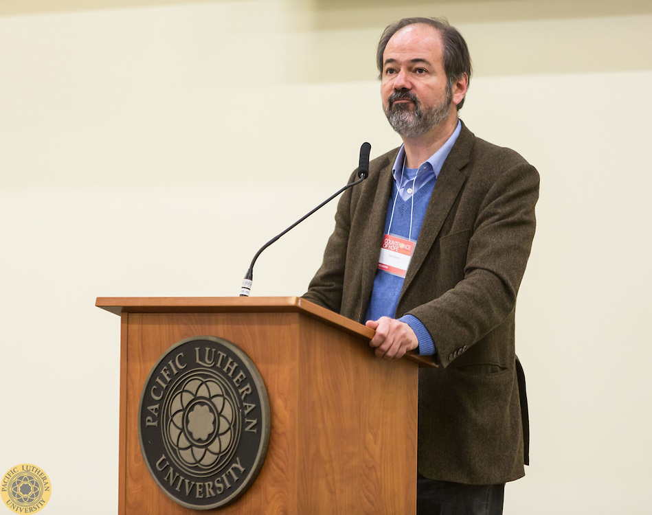 photo of Juan Villoro at the Wang Center Symposium