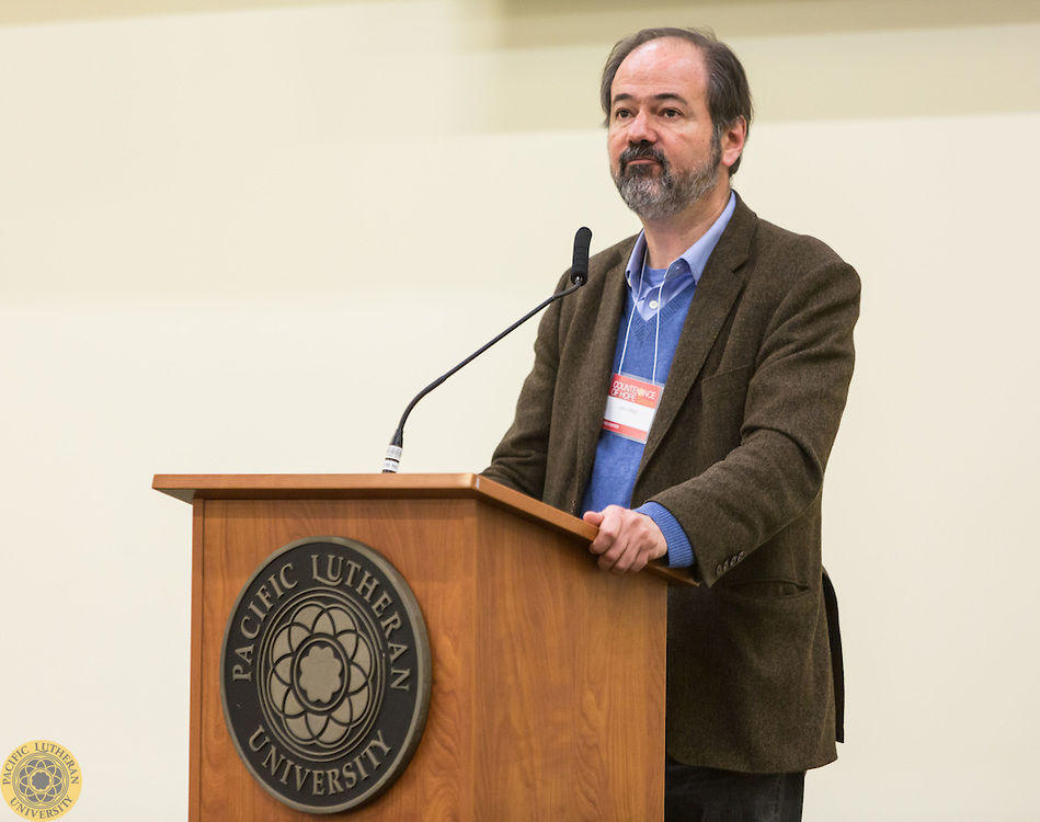 Juan Villoro at the Wang Center Symposium photo of Juan Villoro at the Wang Center Symposium