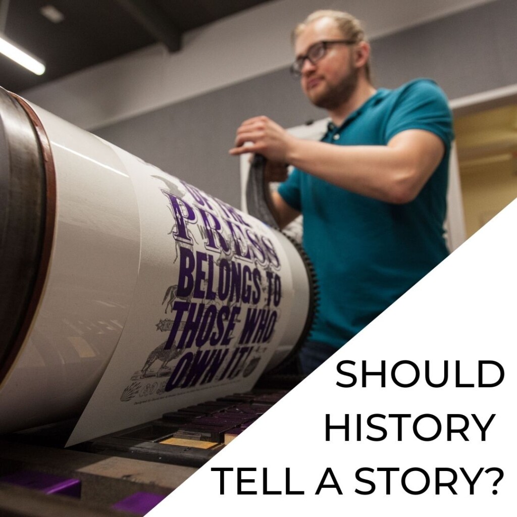 Should History Tell a Story?