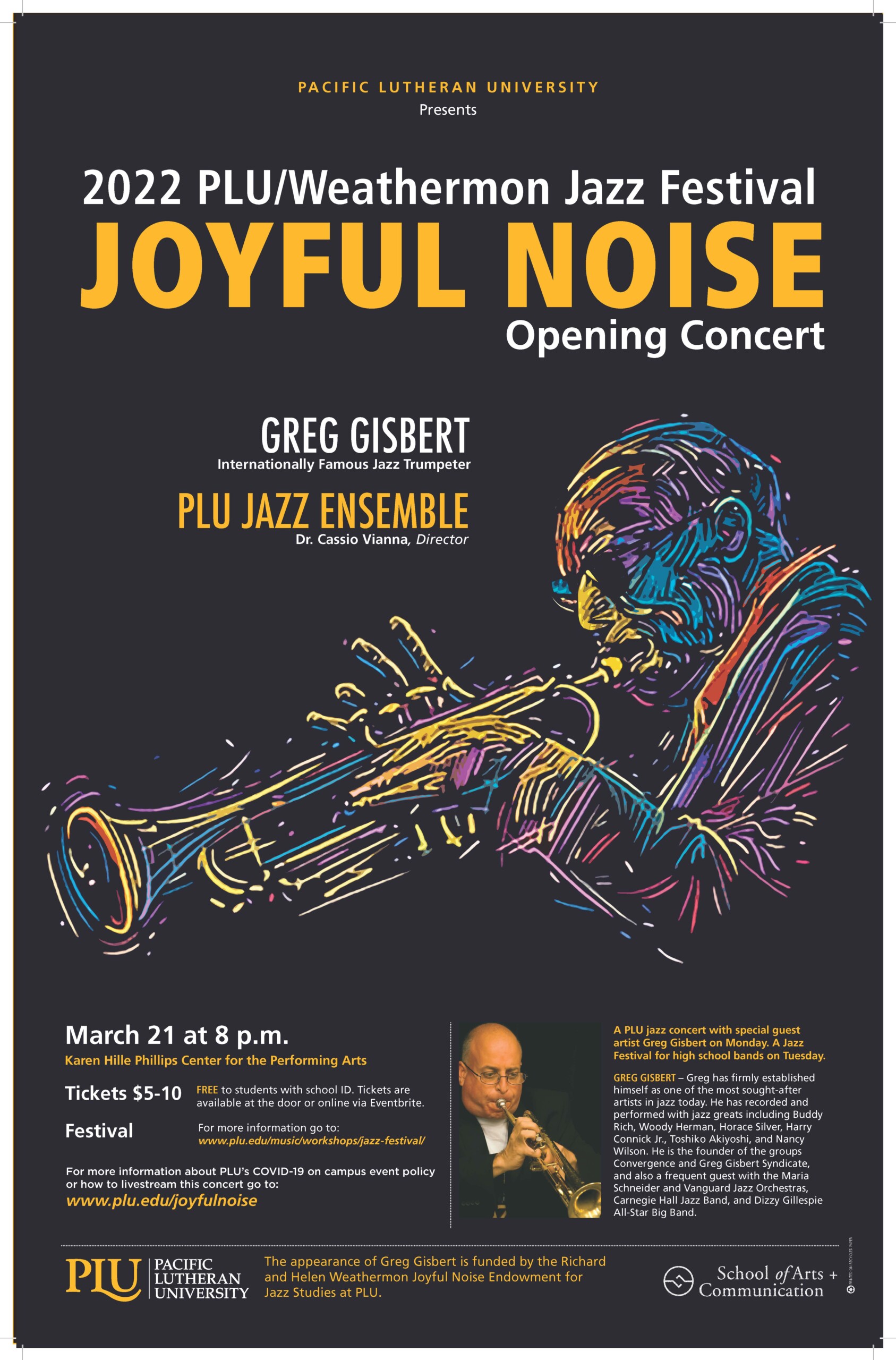 Weathermon Joyful Noise Endowment for Jazz Studies College of