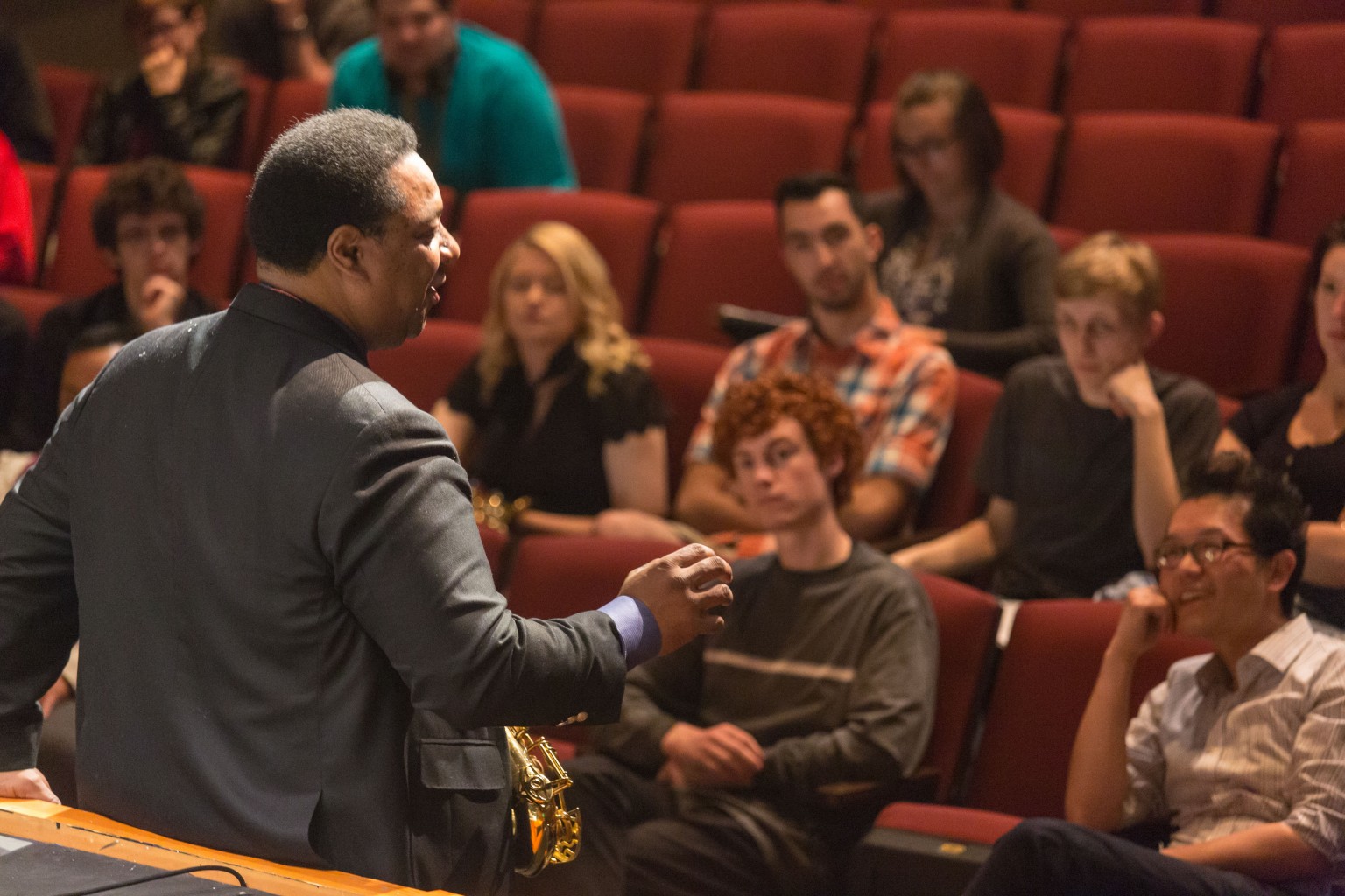 Vincent Herring lecturing