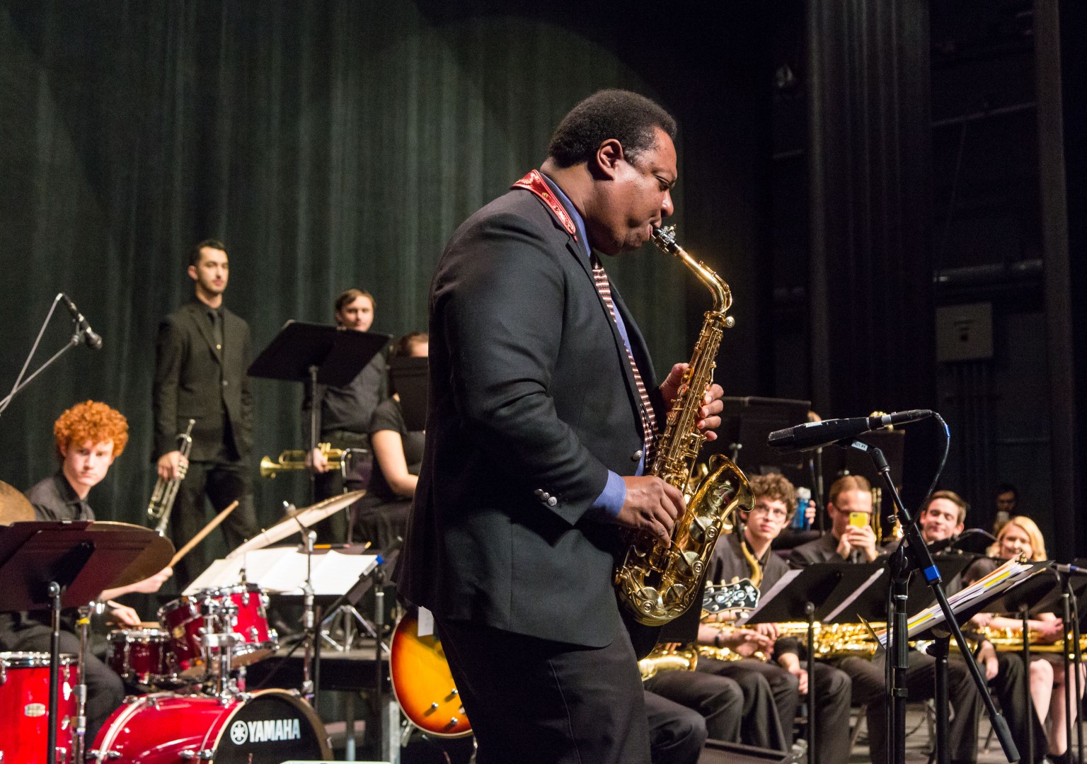 Vincent Herring with sax