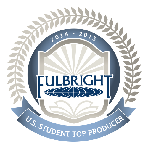 2014-2015 Fulbright U.S. Student Top Producer logo