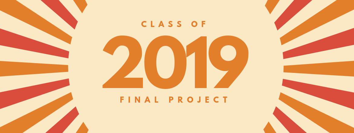 Class of 2019 Final Project banner