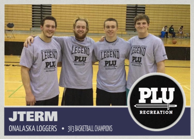 J-Term Men's Basketball 3v3 Champions