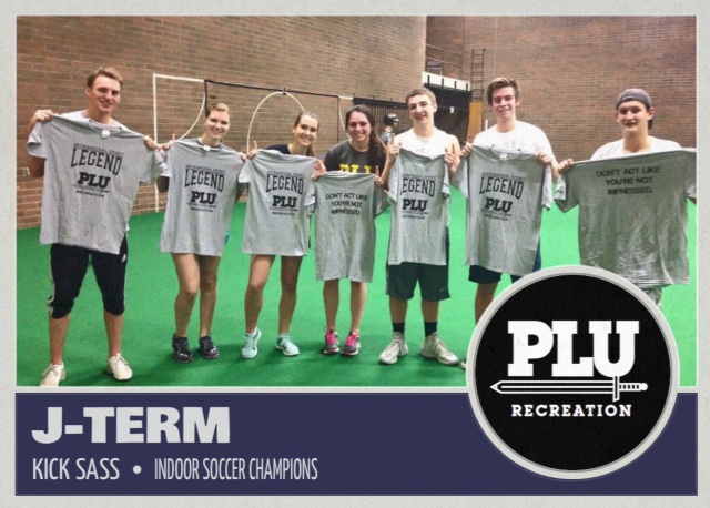 J-Term Indoor Soccer Champions