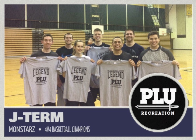 J-Term 4v4 Co-Ed Basketball Champions