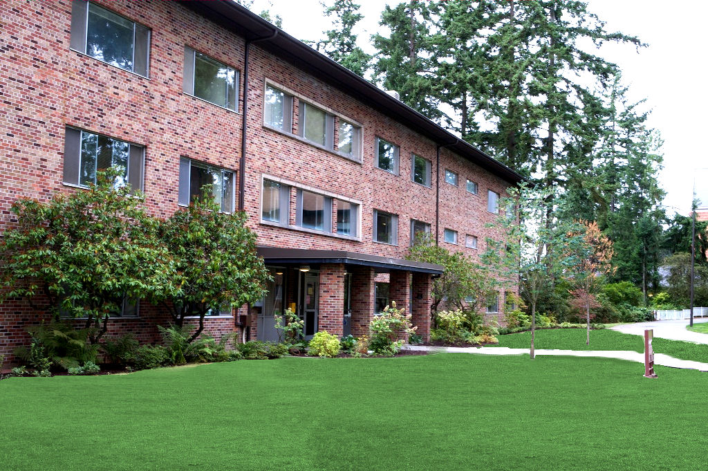 View of Hinderlie Hall