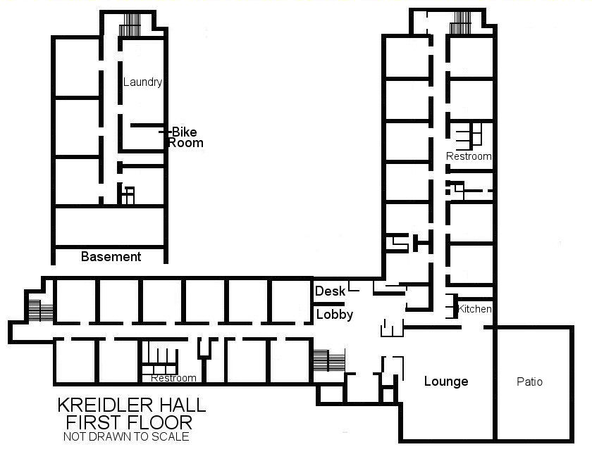 Kreidler Hall Floor Plans | Residential Life | PLU Kreidler Hall Floor Plans | Residential Life | PLU