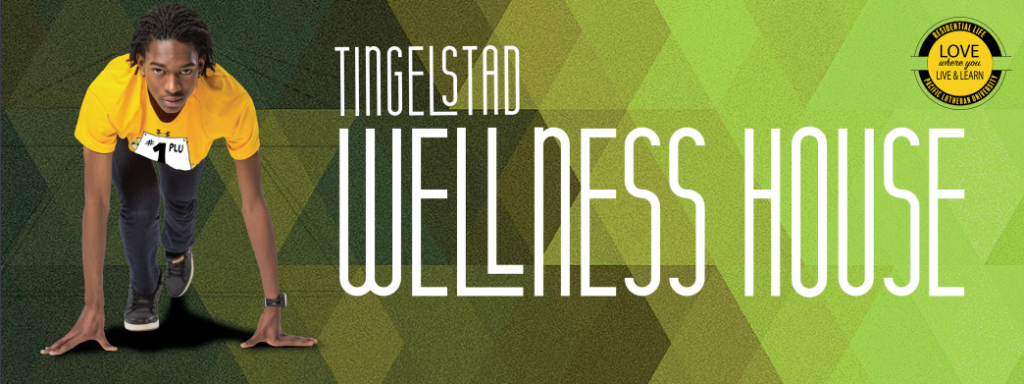 Track student ready for race; "Tingelstad Wellness House"