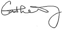 Catherine Chan signature
