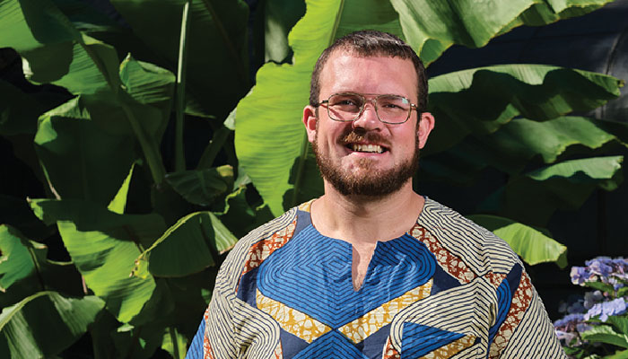 Andrew Larson '15 was a Peace Corps volunteer in Comoros