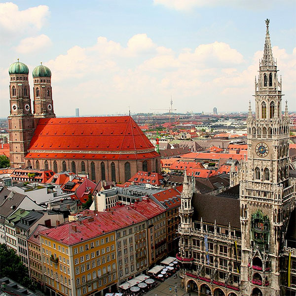 Downtown Munich, Germany