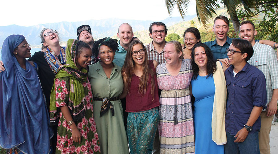 Larsen and fellow Peace Corps Comoros volunteers. Peace Corps operated in Comoros from 1988 to 1995 in the Education and Environmental Education sectors.