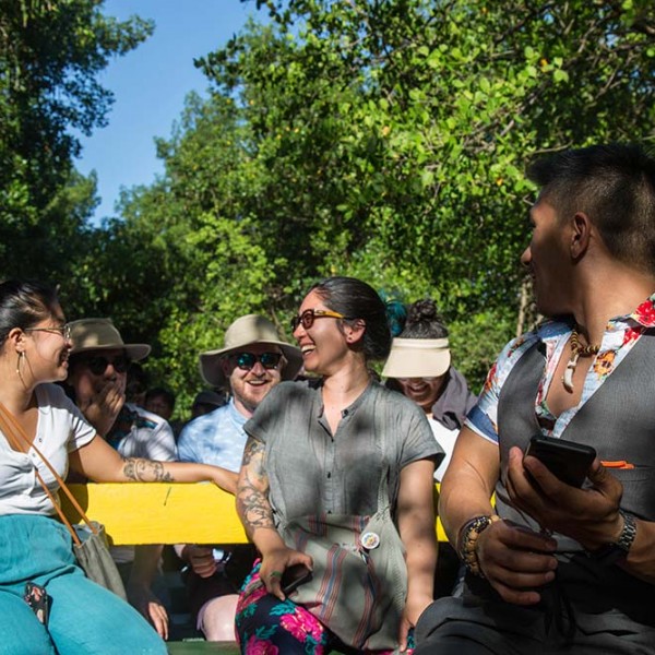 PLU students and staff on a trip to Trinidad and Tobago