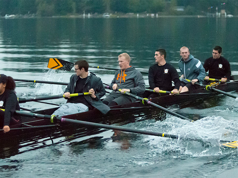 Rowing at PLU