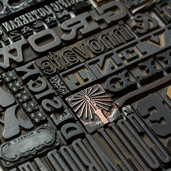 The donated Thorniley type and printing press collection moved into PLU, Tuesday, Jan. 24, 2017. (Photo: John Froschauer/PLU)