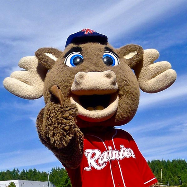 Tacoma Rainiers mascot, Rhubarb