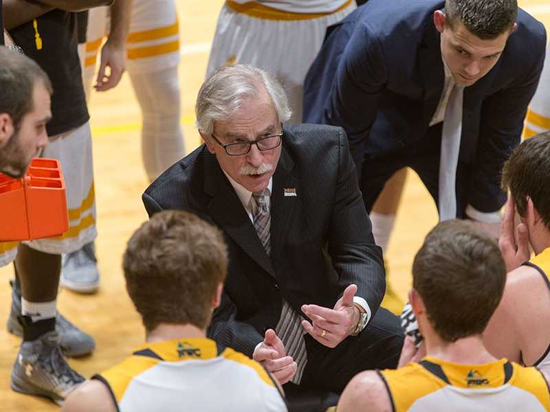 PLU men's basketball vs Linnfield, Friday, Feb. 17, 2017. (Photo: John Froschauer/PLU)