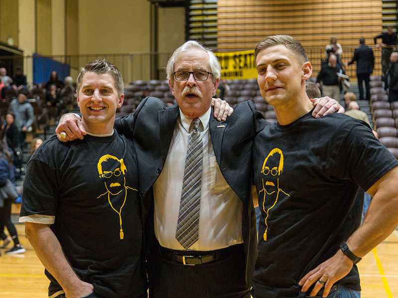 PLU men's basketball vs Linnfield, Friday, Feb. 17, 2017. (Photo: John Froschauer/PLU)