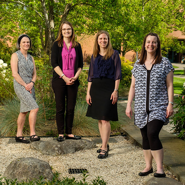 First in the Family faculty Mary Ellard-Ivey, Kate Luther, Ann Auman and Amy Siegesmund at PLU