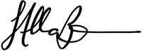 Allan Belton's signature