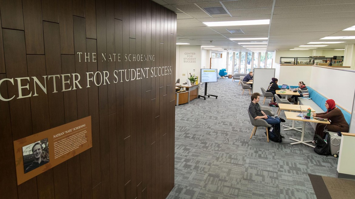 Nate Schoening Center for Student Success at PLU