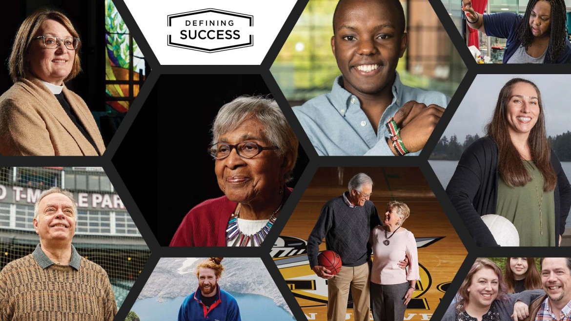 The many faces of the Lutes interviewed for the "Defining Success" story