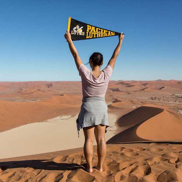 Students studying away in Namibia, Africa on Friday, March 18, 2016. (Photo: John Froschauer/PLU)