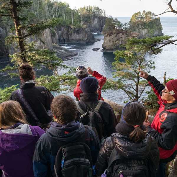 Neah Bay, Wednesday, Jan. 11, 2017. (Photo: John Froschauer/PLU)