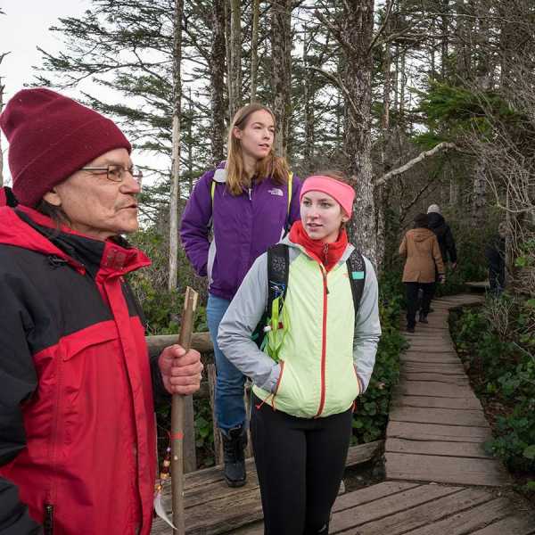 Neah Bay, Wednesday, Jan. 11, 2017. (Photo: John Froschauer/PLU)