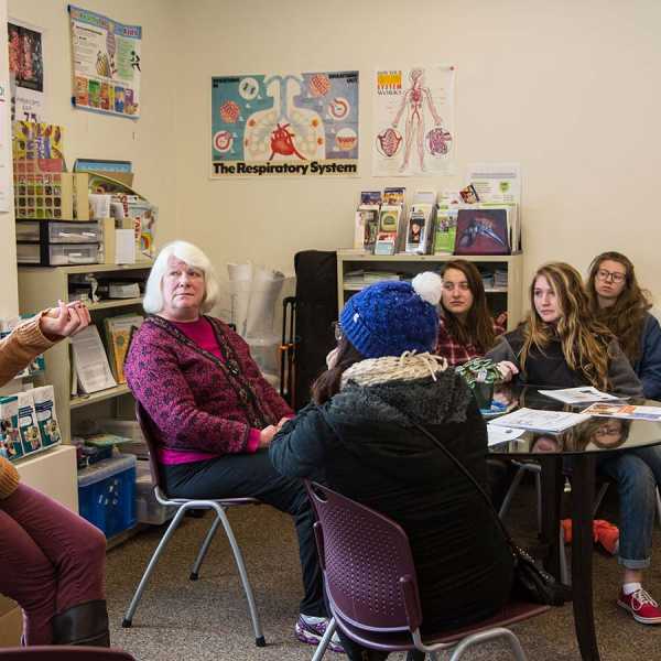 PLU TIES program in Tacoma, Tuesday, Feb. 7, 2017. (Photo: John Froschauer/PLU)