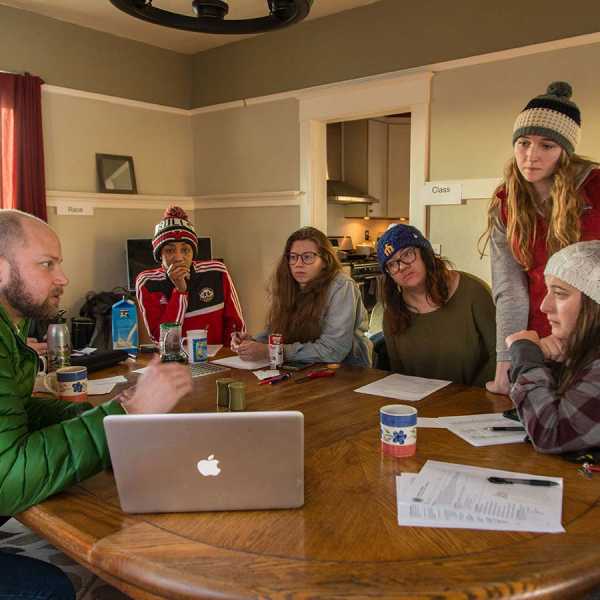 PLU TIES program in Tacoma, Tuesday, Feb. 7, 2017. (Photo: John Froschauer/PLU)