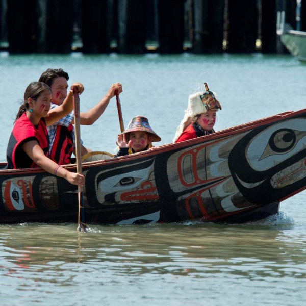 Power Paddle to Puyallup, the annual Native American traditional canoe gathering that takes place along the west coast of Washington & Canada, this year hosted by the Puyallup Tribe