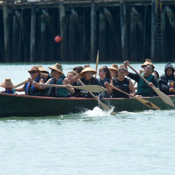 Power Paddle to Puyallup, the annual Native American traditional canoe gathering that takes place along the west coast of Washington & Canada, this year hosted by the Puyallup Tribe
