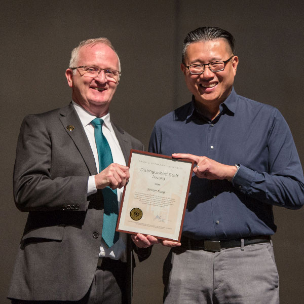 Simon Sung - Distinguished Staff award