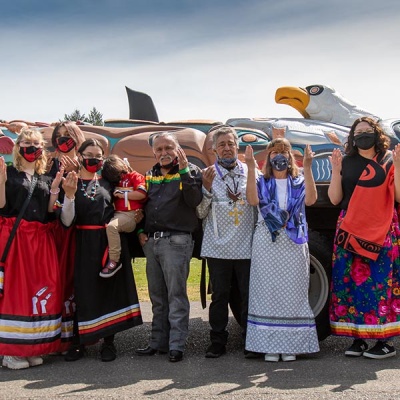 Lummi Nation<b>House of Tears Carvers</b>