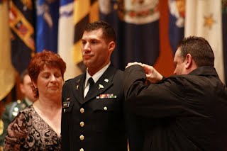 rotc student being pinned