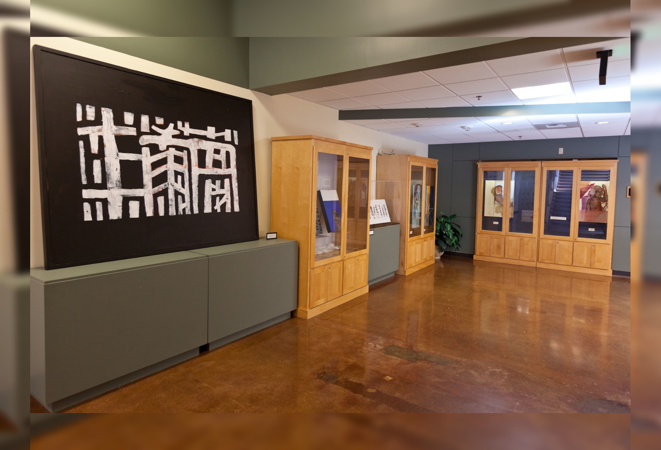 Norwegian Art display