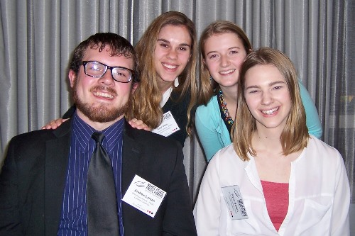 PLU Students at the Peace Prize Ceremony