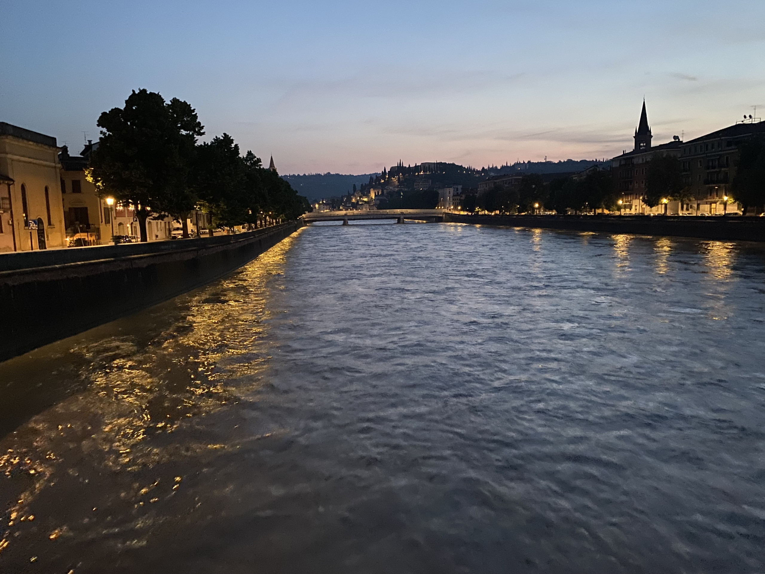 picture of river in italy