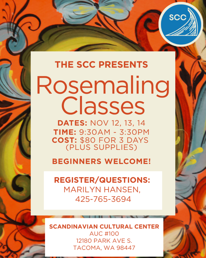 Rosemaling Classes 2026 Rosemaling Classes