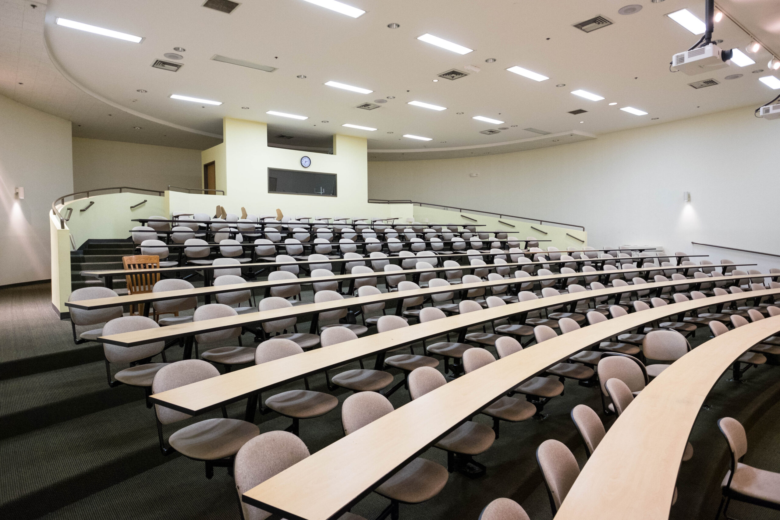 Leraas Lecture Hall at PLU, Tuesday, Dec. 13, 2016. (Photo: John Froschauer/PLU)