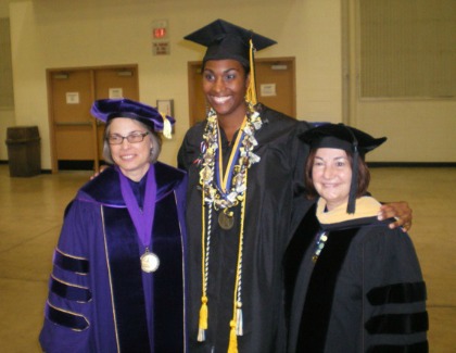 graduate of 2010 with professors