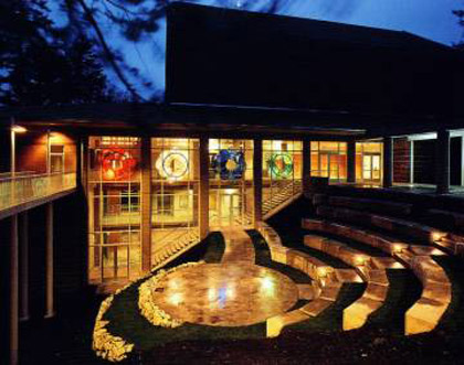 Mary Baker Russell courtyard