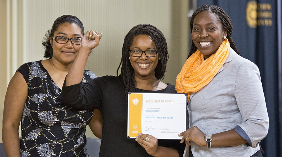 Social Justice of the Year 2015 the #BlackLivesMatter students