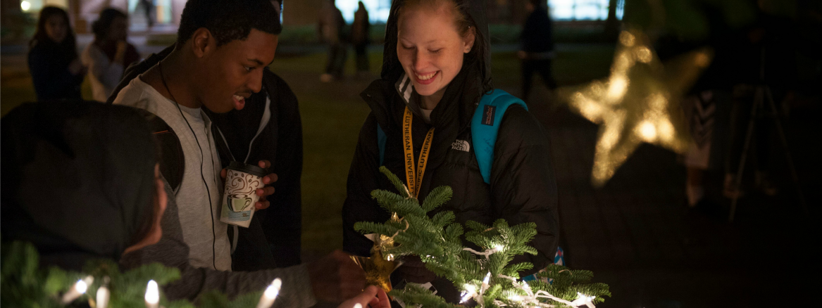 Christmas Tree at PLU