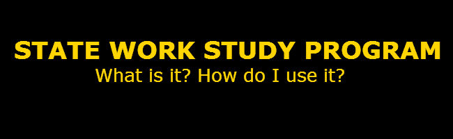 state work study banner