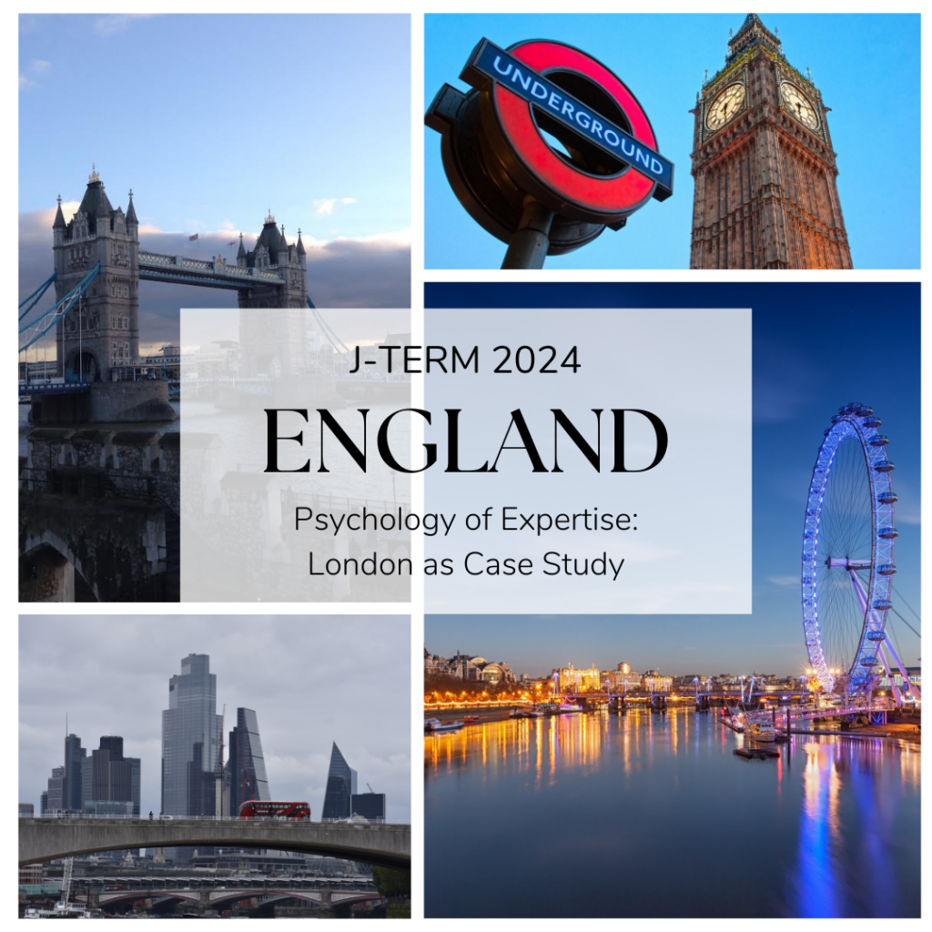 J-Term 2024 England Psychology Course